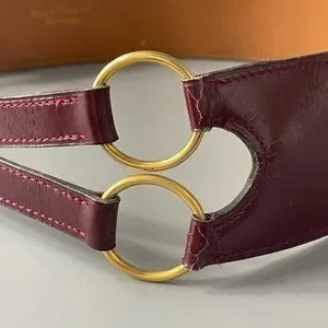 Exquisite Vintage 1970\'s Hermes Paris for Bonwit Teller Leather Belt HERMES Paris Vintage Black Calfskin Leather Belt - Etsy main image 3